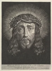 Het Heilige Gezicht met Doornenkroon, groot formaat