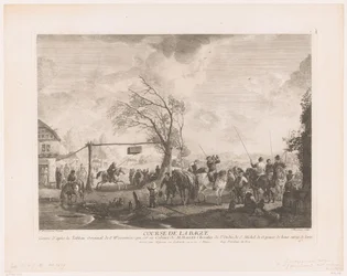 Ringsteken bij een dorpsherberg