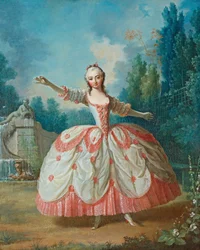 Portret van Barbara Campanini 1721-1799, bekend als La Barbarina, 1721