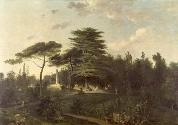 De ceder van Libanon in de Jardin des Plantes