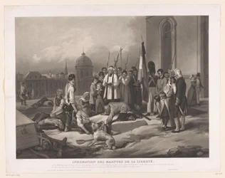 Begrafenis van slachtoffers van de Julirevolutie
