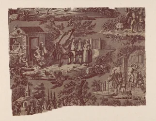 La Noce de Campagne (De plattelandsbruiloft) (Meubelstof)