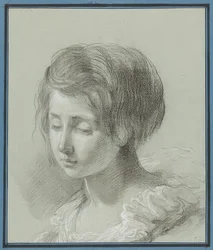 Portret van een Jonge Vrouw