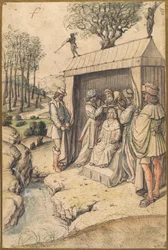 De Kroning van Salomo bij de Bron van Gihon