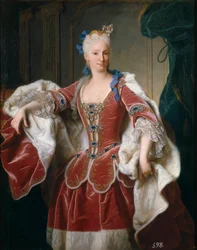 Portret van Elisabeth Farnese, koningin van Spanje
