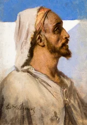 Portret van een Arabier