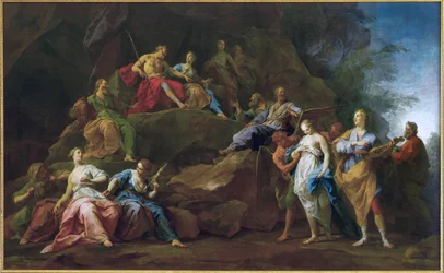 Orpheus daalde af naar de Onderwereld om naar Euridice te vragen ...