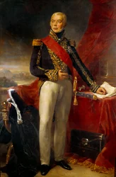 Portret van Etienne Jacques Joseph Alexandre Mac Donald, hertog van Taranto, maarschalk van Frankrijk