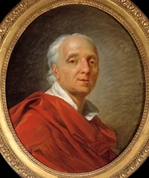 Portret van Denis Diderot (1713-1784)