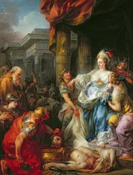 De Onthoofding van Cyrus II (600-530 v.Chr.)