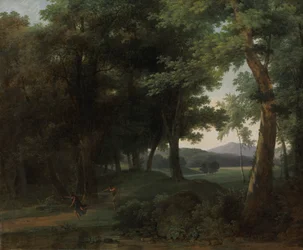 Een Bos met Apollo en Daphne