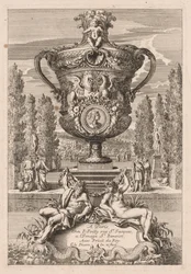 Decoratieve urn, 1600s