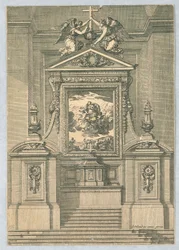 Ontwerp voor Altaren, uit "Autels et Retables"