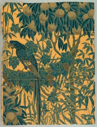 Behang, Macaw, 1908