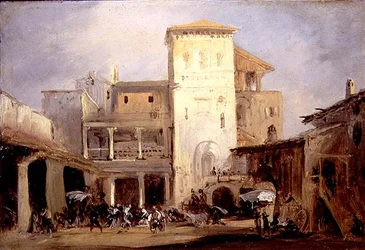 Het huis van Lord Don Pedro in Alcala de Henares
