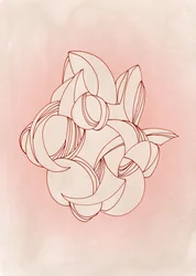 Blush Organic Abstract