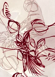 Elegante botanische lijnen
