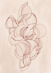 Elegante, vloeiende rondingen