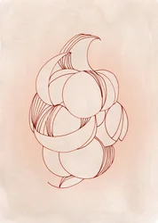 Zachte abstracte bloesem
