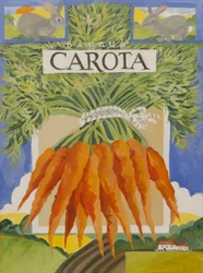 Carota, wortelen (acryl)