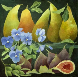 Gemengd fruit, 2013 (acryl op doek)