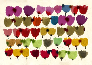 Vijfenveertig tulpen, 2023