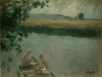 Baden bij Maanlicht