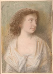 Portret van Maria Magdalene Becker