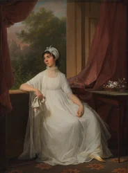 Portret van Gertrud Hage, geboren Heitmann