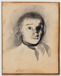 Zelfportret bij kunstlicht
