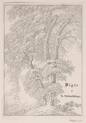 Illustratie voor Oehlenschlägers Gedichten in "Gæa"