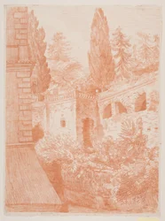 Tuin met architectuur. Caprarola