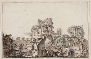 Prospect met ruïnes