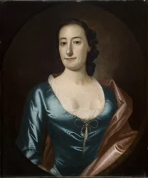 Portret van Elizabeth Prioleau Roupell (Mevrouw George Roupell)