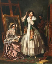 De avond voor de bruiloft, 1852