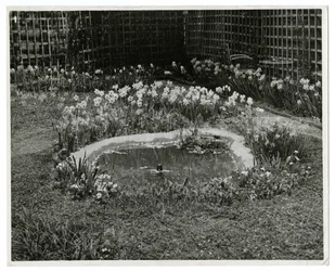 Tuin van de heer en mevrouw Wm H Wells, 265 W 11th St, New York, VS