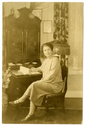 Rechter Jean Norris van New York, c.1926