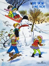 Waar sneeuw vandaan komt