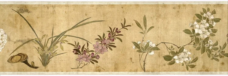 Honderd bloemen, begin 17e eeuw (detail)