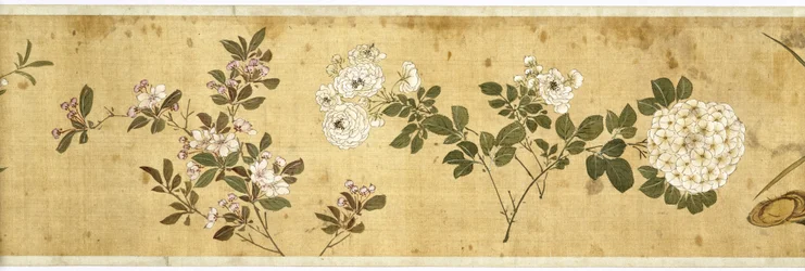 Honderd bloemen, begin 17e eeuw (detail)