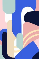 Kleurrijke abstracte vormen