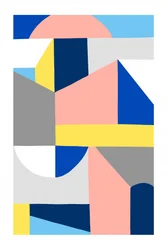 Speelse geometrische vormen