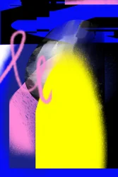 Levendige abstracte gloed