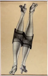 Collage Twee mooie benen - door Jindrich Styrsky (1899-1942) (48 van 35)
