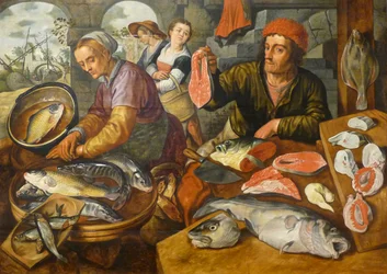 Frans: Le Marché aux poissons Vismarkt