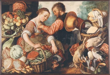 Marktscène, 1567