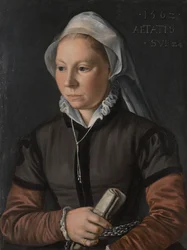 Portret van een Jonge Vrouw, 1562