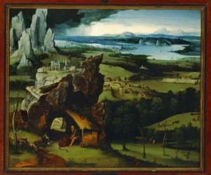 Landschap met Hiëronymus ...