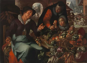 De fruit- en groenteverkoper, c. 1618