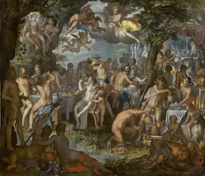 Het huwelijk van Peleus en Thetis, 1612